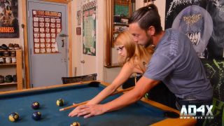 Hot chic fucked on billiard table milfed